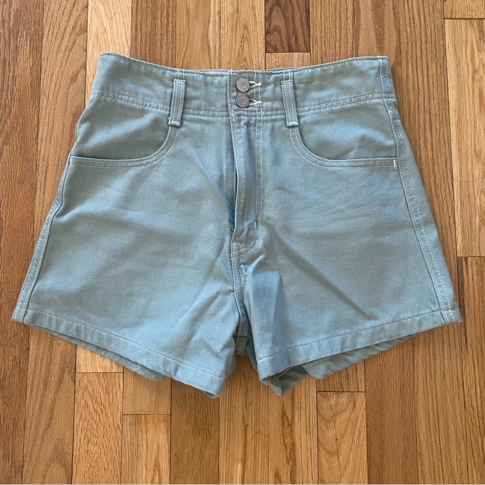 Levi’s Women’s Denim High Waisted Mom Shorts